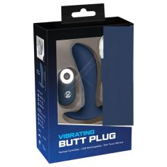   You2Toys - Plug - nabíjecí, rádiový anální vibrátor (modrý)