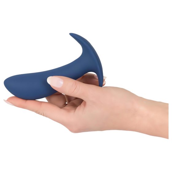 You2Toys - anální vibrátor - dobíjecí, dálkové ovládání - modrý