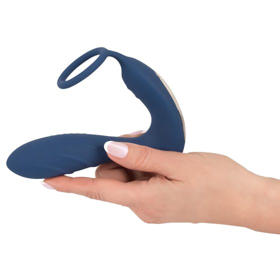 You2Toys Prostatický Kolík - anální vibrátor s erekčním kroužkem (modrý)