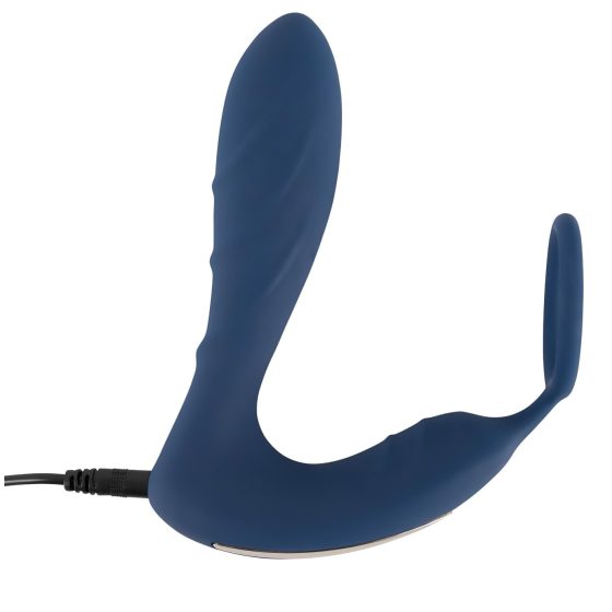 You2Toys Prostatický Kolík - anální vibrátor s erekčním kroužkem (modrý)