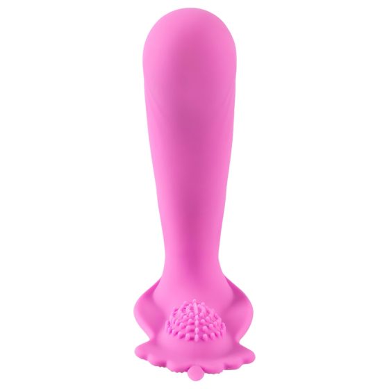 SMILE G-Spot Kalhotky - akumulátorový, rádiově řízený vibrátor (růžový)