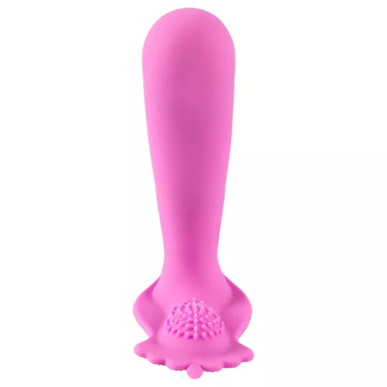 SMILE G-Spot Panty - nositelné akumulátorové, rádiové vibrátory (růžové)