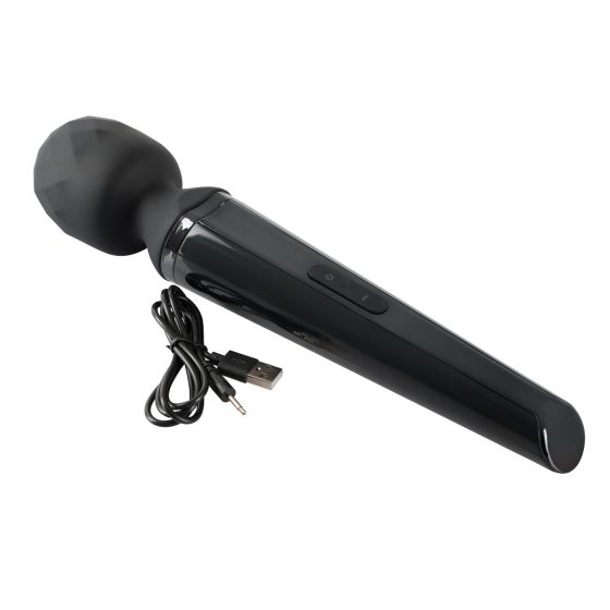 You2Toys Power Wand - akumulátorový masážní vibrátor (černý)