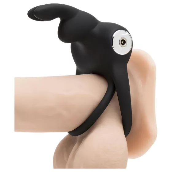 Happyrabbit - vibrační erekční kroužek na penis a varlata
