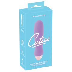   Cuties Mini Purple - vibrátor na baterii - silikonový - fialový