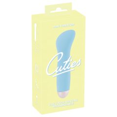   Cuties Mini Blue - akumulátorový, G-bodový vibrátor (tyrkysový)
