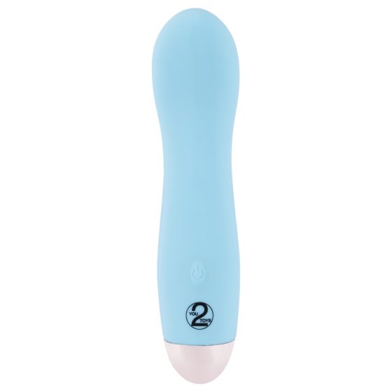 Cuties Mini Blue - akumulátorový, G-bodový vibrátor (tyrkysový)