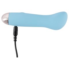   Cuties Mini Blue - akumulátorový, G-bodový vibrátor (tyrkysový)