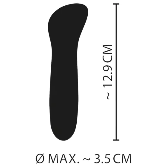 You2Toys - Cuties Mini Blue - akumulátorový vibrátor na G-bod (tyrkysový)