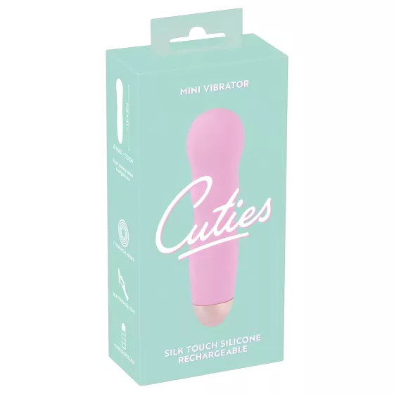 You2Toys - Cuties Mini Rose - akumulátorový, vlnitý vibrátor (růžový)