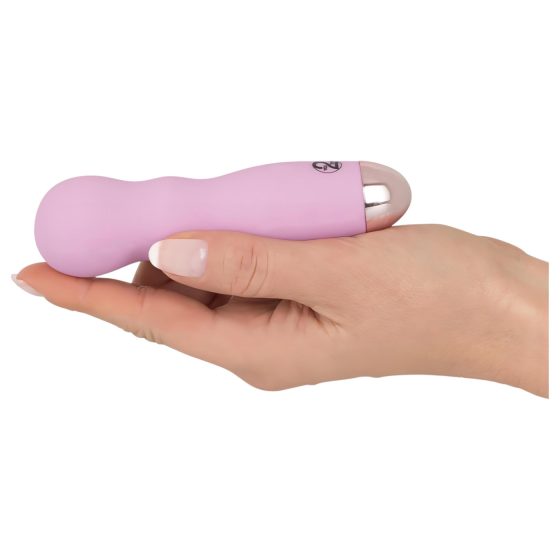 Cuties Mini Rose - akumulátorový, vlnitý vibrátor (růžový)