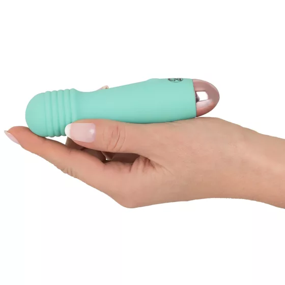 You2Toys - Cuties Mini Wand - akumulátorový, mini masážní vibrátor (zelený)