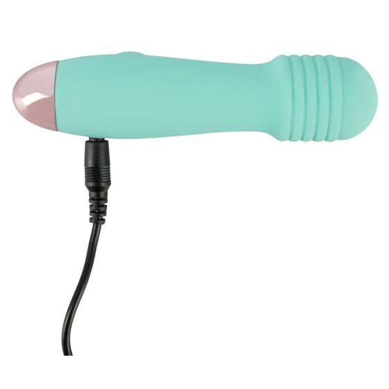 Cuties Mini Wand - nabíjecí, mini masážní vibrátor (zelený)