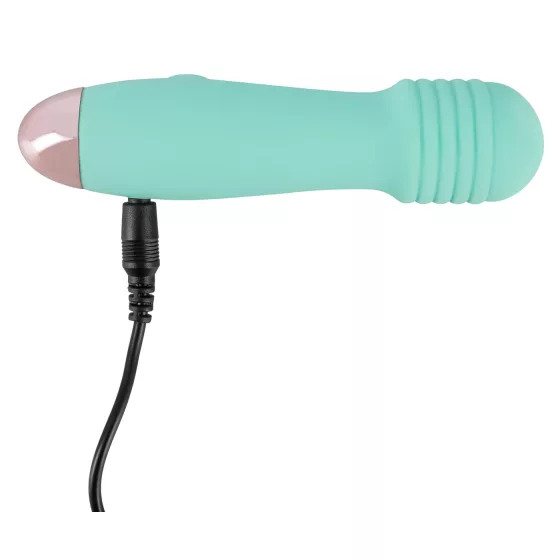 You2Toys - Cuties Mini Wand - akumulátorový, mini masážní vibrátor (zelený)
