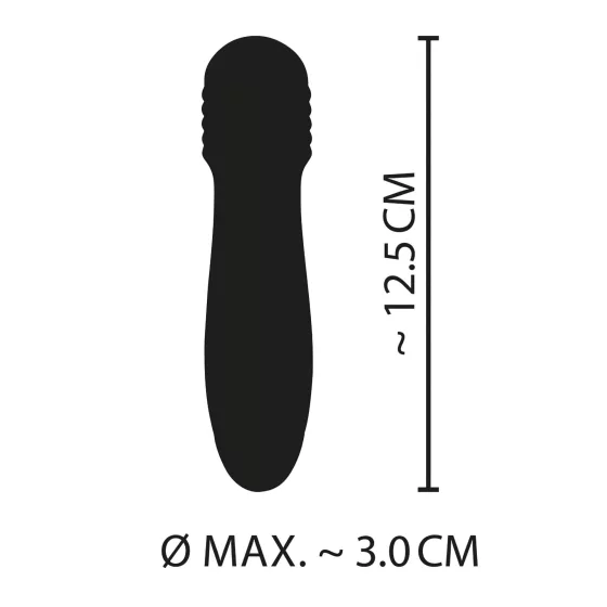 You2Toys - Cuties Mini Wand - akumulátorový, mini masážní vibrátor (zelený)