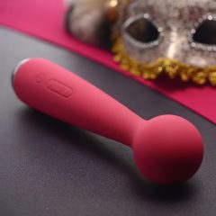   / Svakom Emma Mini Wand - nabíjecí masážní vibrátor (červený)