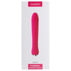   Svakom Anya - dobíjecí vyhřívací vibrátor tyč (červený)
