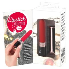 You2Toys - dobíjecí vibrátor ve tvaru rtěnky (červený)