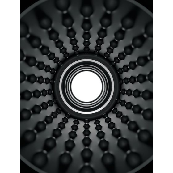 PDX Hydrobator - nahoru-dolů pohybující se masturbátor (černý)