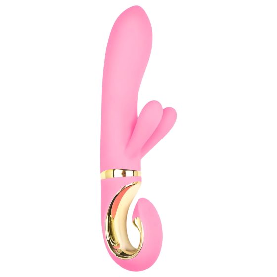 G-Vibe GRabbit – akumulátorový, 3 motory G-bod vibrátor (růžový)