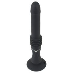   You2Toys Šukací Stroj - přísavkový vibrační stimulátor (černý)