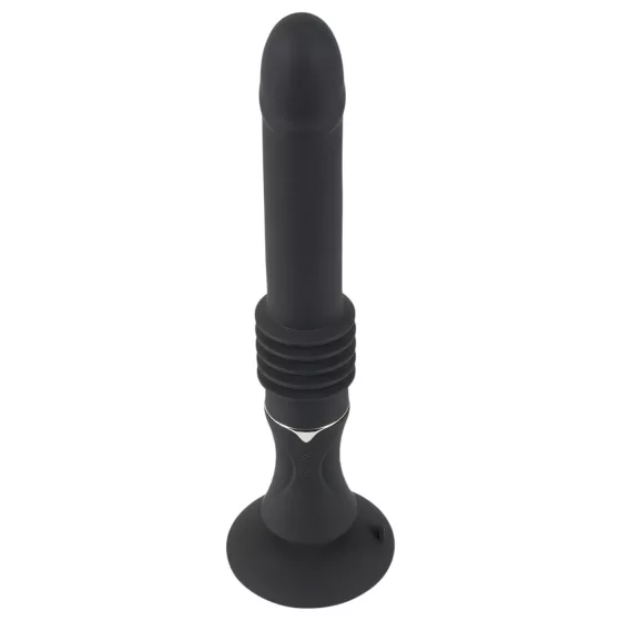 You2Toys Fucking Machine - přirážecí vibrátor s přísavkou (černý)