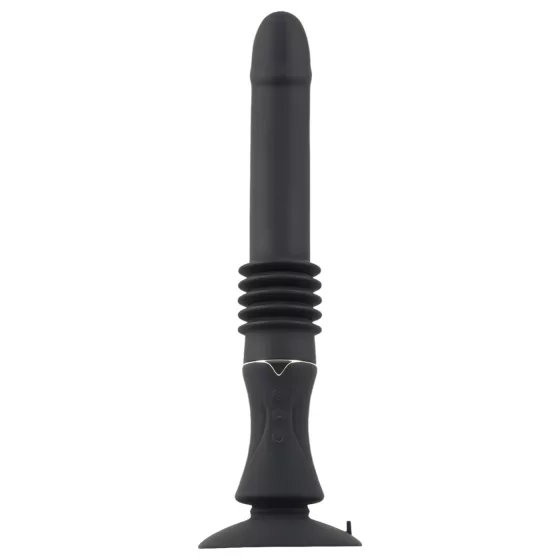 You2Toys Fucking Machine - přirážecí vibrátor s přísavkou (černý)