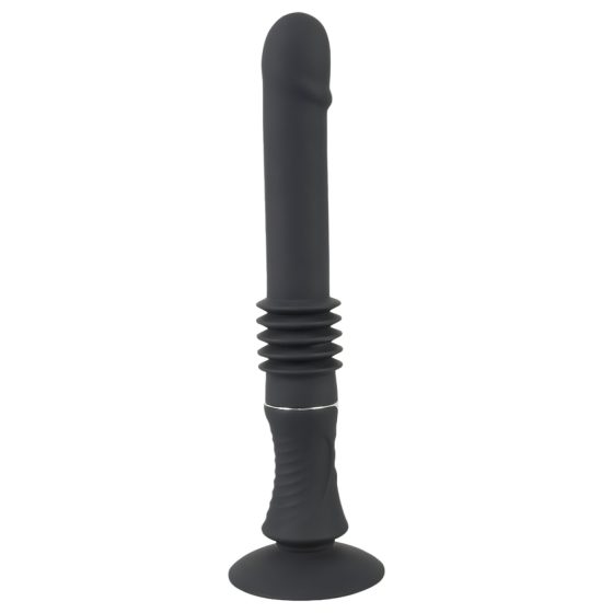 You2Toys Šukací Stroj - přísavkový vibrační stimulátor (černý)