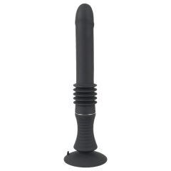   You2Toys Šukací Stroj - přísavkový vibrační stimulátor (černý)
