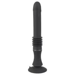   You2Toys Fucking Machine - přirážecí vibrátor s přísavkou (černý)