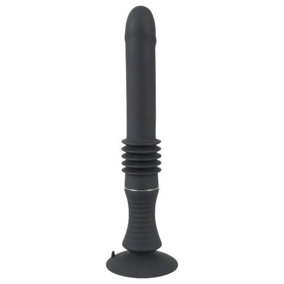 You2Toys Šukací Stroj - přísavkový vibrační stimulátor (černý)