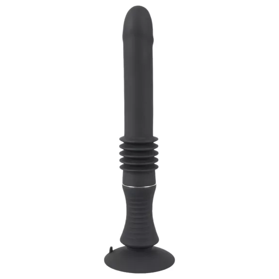 You2Toys Fucking Machine - přirážecí vibrátor s přísavkou (černý)
