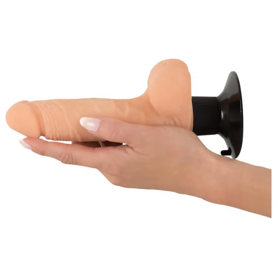 Nature Skin M - realistický vibrátor s přísavkou (přírodní)