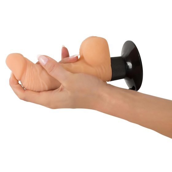 Nature Skin M - realistický vibrátor s přísavkou (přírodní)