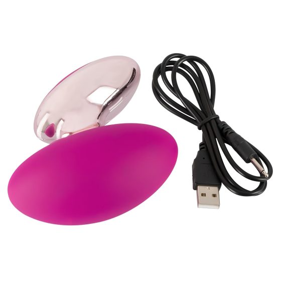 Volba pro páry - akumulátorový mini masážní vibrátor (růžový)