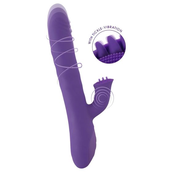 Smile Pearl - perlový vibrační stimulátor (fialový)
