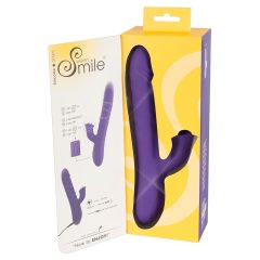 Smile Pearl - perlový vibrační stimulátor (fialový)