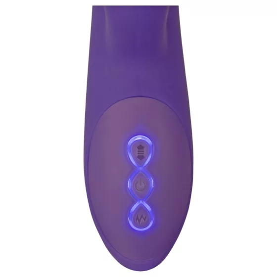 Smile Pearl - vibrátor s perličkami - fialový
