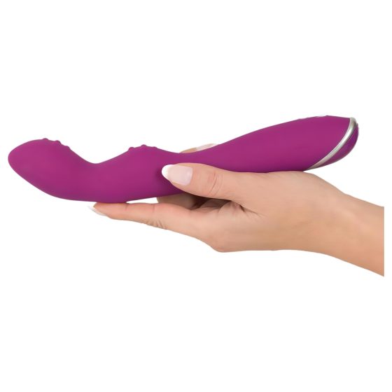 SMILE - flexibilní vibrátor na bod A a G (růžový)