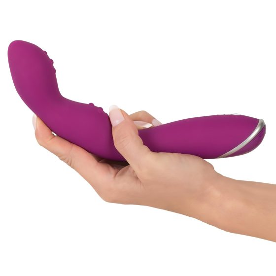 SMILE - flexibilní vibrátor na bod A a G (růžový)