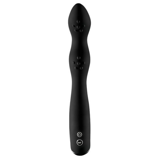 Rebel P-Spot - 2-motorový prostatický vibrátor (černý)