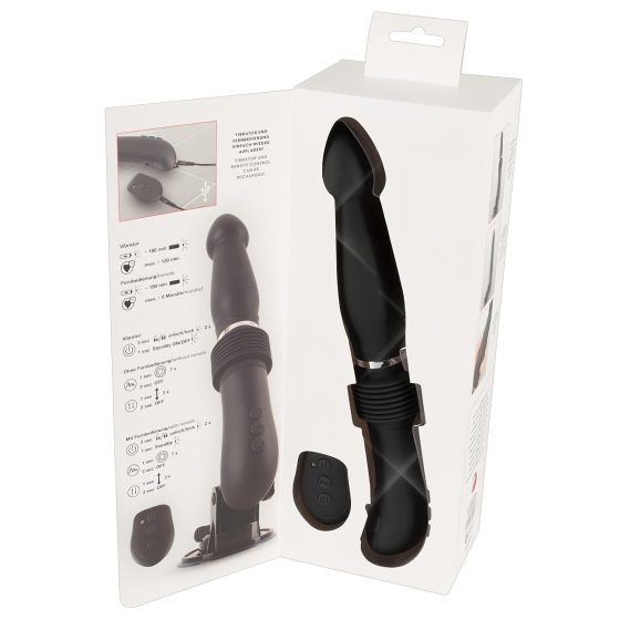 You2Toys - RC Šukací Stroj - akumulátorový vibrátor (černý)
