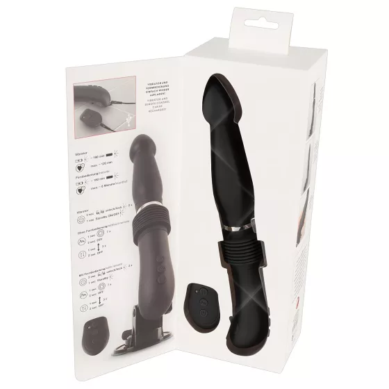 You2Toys - RC šukací stroj - akumulátorový vibrační pohon - černý