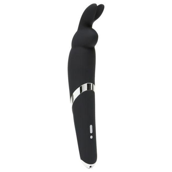 Happyrabbit Wand - akumulátorový masážní vibrátor (černý)