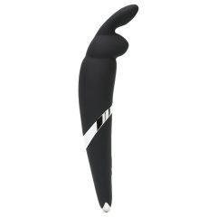   Happyrabbit Wand - akumulátorový masážní vibrátor (černý)
