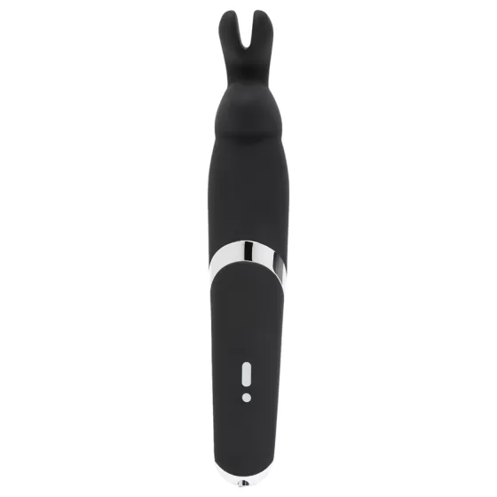 Happyrabbit - masážní vibrátor na baterii - černý