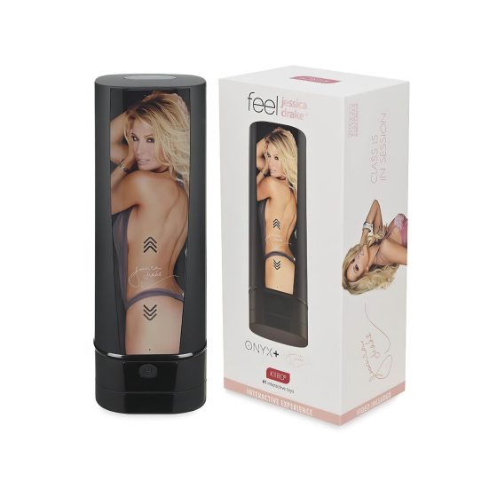 Kiiroo Onyx+ Jessica Drake - interaktivní masturbátor - černý
