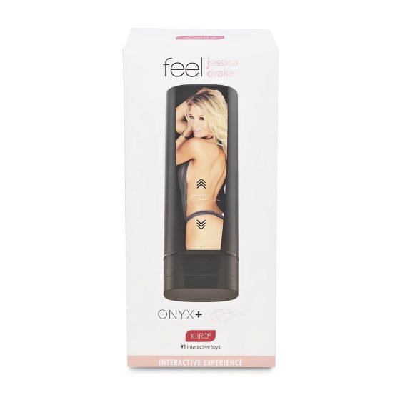 Kiiroo Onyx+ Jessica Drake - interaktivní masturbátor - černý