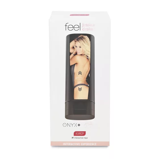 Kiiroo Onyx+ Jessica Drake - interaktivní masturbátor - černý