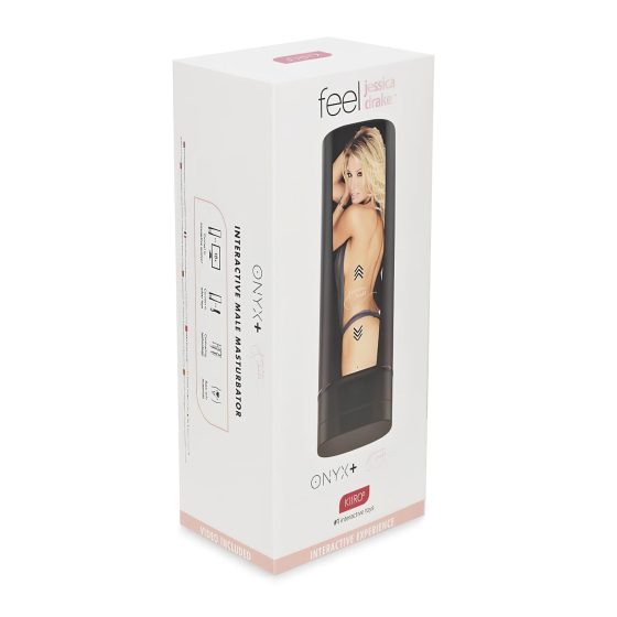 Kiiroo Onyx+ Jessica Drake - interaktivní masturbátor (černý)